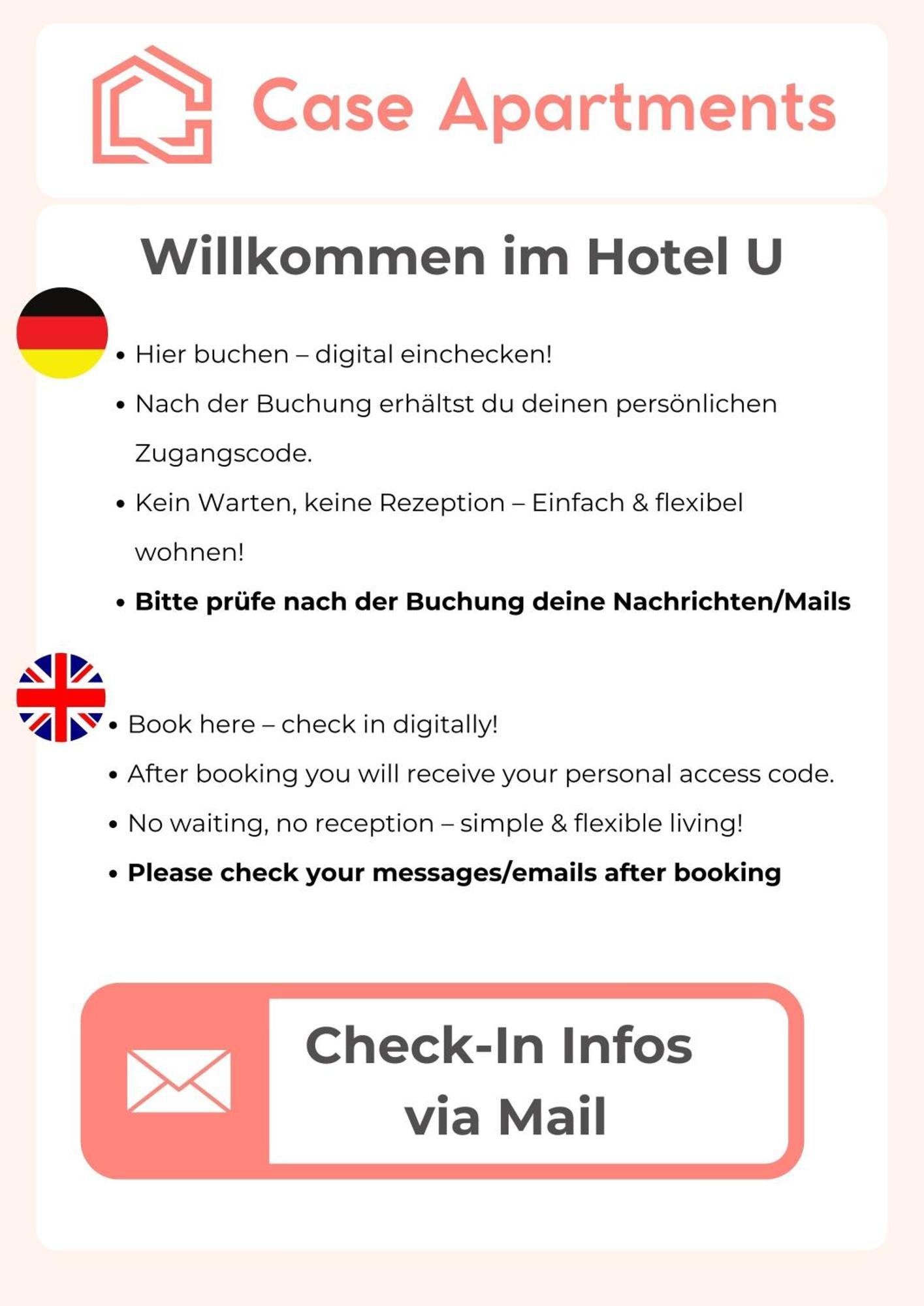 Hotel U Muelheim Free Parking Highspeed Wifi Mülheim an der Ruhr Kültér fotó